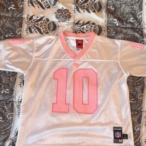 NFL Kids Jersey in Pink and White